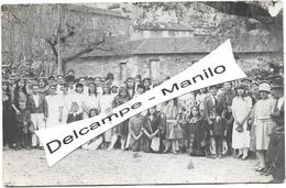 83 - ROQUEBRUNE Sur ARGENS Ou ENVIRONS -GROUPE JEUNES GENS Et ENFANTS COSTUMES - Carte Photo GALFRE ROQUEBRUNE Années20 - Roquebrune-sur-Argens