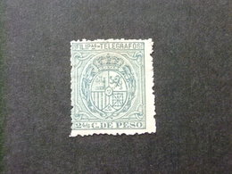 Filipinas Philippines 1896 Escudo De España - Edifil 60 (*)Yvert 70 (*)  Telegrafos - Philipines