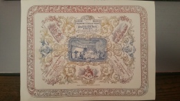 Carte Porcelaine (Porseleinkaart) - Gand (Gent) - Joseph Cassauwers - Voilier- Sail-maker - Près Le Nouveau Bassin - Porzellan
