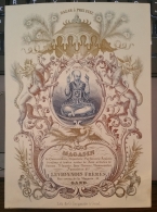 Carte Porcelaine (Porseleinkaart) - Gand (Gent) - Bazar à Prix Fixe - Au Chinois - Levionnois Frères - Magasin - Porseleinkaarten