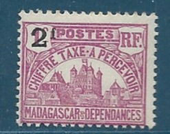 Madagascar - Taxe  - Yvert N° 18  * -   Bce 12409 - Timbres-taxe