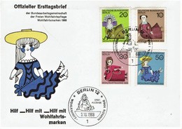 Germany / Berlin - Mi-Nr 322/325 FDC (O1316)- - 1948-1970