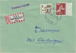 Germany - Mi-Nr 992 FDC Einschreiben / Registered Letter (O1321)- - 1971-1980