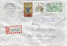 Germany - Mi-Nr 921 FDC Einschreiben / Registered Letter (O1324)- - 1971-1980