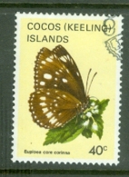 Cocos (Keeing) Is: 1982/83   Butterflies & Moths   SG92    40c    Used - Cocos (Keeling) Islands