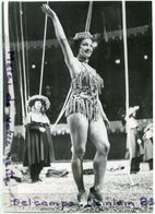 - Photo De Presse - Original - Phyllis  CARUSO, Danseuse Sur Corde Raide, 01-09-1950,  TBE, Scans. - Famous People