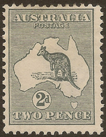 AUSTRALIA 1913 2d Roo SG 3 HM #ALK245 - Ongebruikt