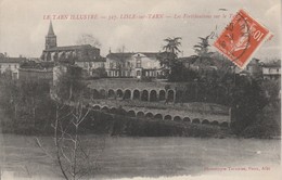 81 - LISLE SUR TARN - Les Fortifications Sur Le Tarn - Lisle Sur Tarn