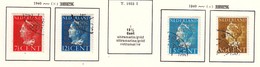 Niederlande 1940°, Int. Gerichtshof / Netherlands 1940, Used, Int. Court - Dienstzegels