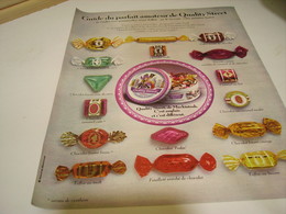 ANCIENNE PUBLICITE CHOCOLAT BONBON QUALITY STREET 1974 - Schokolade