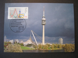 Deutschland BRD Maxicard 1991- FDC Maxicard - Internationale Funkausstellung - Sonstige & Ohne Zuordnung