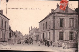 CPA 89 EGRISELLES LE BOCAGE Le Bureau De Poste , Moto Animée - Egriselles Le Bocage