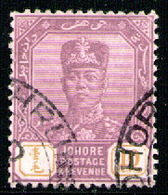 JOHORE 1922 - From Set Used - Johore