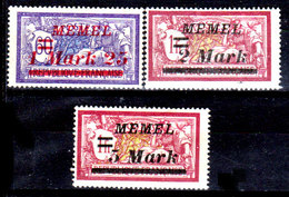 Memel-012 - Emissione 1922 (+) LH - Senza Difetti Occulti.) - Unused Stamps