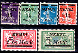 Memel-014 - Emissione 1922 (+) LH - Senza Difetti Occulti.) - Unused Stamps