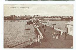 Essex Postcard. Clacton - On -sea  From The Pier. Posted 1921 - Clacton On Sea