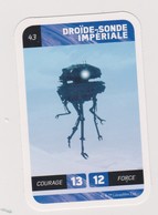 CARTE STAR WARS LECLERC   DROIDE-SONDE IMPERIALE  43 - Star Wars