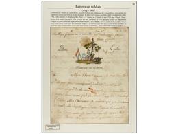 232 FRANCIA. 1794. STRASBOURG A THOUVARS. Carta De Un Soldado Coloreada A Mano. PRECIOSA. - Andere & Zonder Classificatie