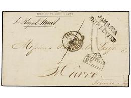 653 HAITI. 1868. PORT AU PRINCE To FRANCE. Letter Sheet Endorsed <I>'p. Royal Mail'</I> Send Via Jamaica And London, Wit - Altri & Non Classificati