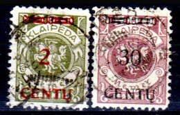 Memel-027 - Emissione 1923 (o) Used - Senza Difetti Occulti.) - Used Stamps