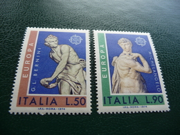 TIMBRES    ITALIE    EUROPA    1974    N  1171 / 1172     COTE  1,00  EUROS   NEUFS  LUXE** - 1974