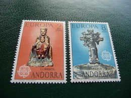 TIMBRES    ANDORRE  ESP    EUROPA    1974    N  81 / 82     COTE  5,00  EUROS   NEUFS  LUXE** - 1974