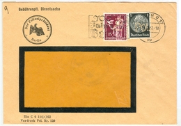 GERMANY Cover With Weltkongress Stamp (part Of The Olympic Games) With POL Perforation RRR - Summer 1936: Berlin