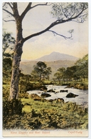 CAPEL CURIG : RIVER LLUGWY AND MOEL SIABOD - Caernarvonshire