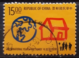 TAIWÁN 1994 International Year Of The Family. USADO - USED. - Oblitérés