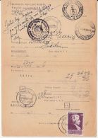 71084- MOZART, STAMP ON COURTHOUSE NOTIFICATION DOCUMENT, 1956, ROMANIA - Lettres & Documents