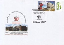 71124- CLUJ NAPOCA BABES BOLYAI UNIVERSITY, ECONOMICS COLLEGE, SPECIAL COVER, 2010, ROMANIA - Lettres & Documents