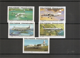 Polynésie - Avions ( PA 148/152 Non Dentelés XXX -MNH) - Non Dentelés, épreuves & Variétés