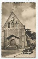 91 Yerres L'église  Et Auto Ed Photo Raymon Cachet Crosne 1953 - Yerres