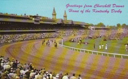 Kentucky Louisville Greetings From Churchill Downs Home Of Kentucky Derby - Louisville