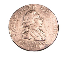 1/2 Penny - Angleterre - Token - Cuivre - 1795 - TB - - B. 1/2 Penny
