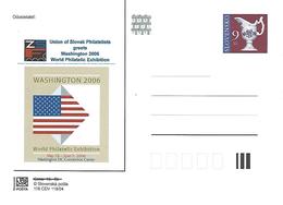 Slovensko - Washington 2006 - Card To Commissioner - Postkaarten