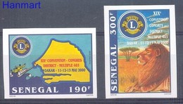 Senegal 2001 MNH ( ZS5 SEN1938-1939B ) - Rotary Club