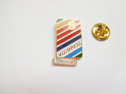 Superbe Pin's En EGF , France Télécom , Visiopass , Petit Modéle , 17 X 28 Mm - France Telecom