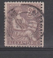 ALEXANDRIE  BUREAU FRANCAIS  YT 26 TB - Oblitérés