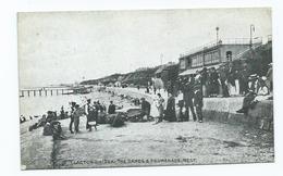 Essex Postcard Clacton -on-sea The Sands And Promenade. . Posted 1920 - Clacton On Sea