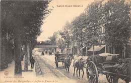 93-SAINT-OUEN-AVENUE DES BATIGNOLLES- LE PONT DU CHEMIN DE FER - Saint Ouen