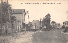 94-CHAMPIGNY- AVENUE DE PROVINS- LE CHATEAU - Champigny Sur Marne