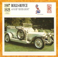 1907 ROLLS ROYCE 40 HP SILVER GHOST - OLD CAR - VECCHIA AUTOMOBILE -  VIEJO COCHE - ALTES AUTO - CARRO VELHO - Voitures