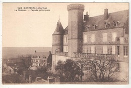 72 - MONTMIRAIL - Le Château - Façade Principale - AD 2418 - Montmirail