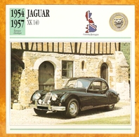 1954 JAGUAR XK 140 - OLD CAR - VECCHIA AUTOMOBILE -  VIEJO COCHE - ALTES AUTO - CARRO VELHO - Voitures