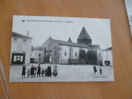 CPA 87 Bussière Poitevine L'église TBE - Bussiere Poitevine