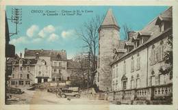 CROCQ - Château De Mr Le Comte De Cornudet, La Grand'rue. - Crocq