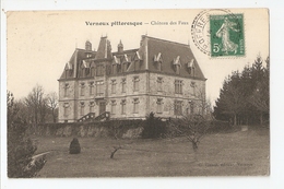 07 Vernoux, Chateau Des Faux (2455) - Vernoux