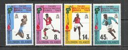 BRITISH SALOMON ISLANDS 1969 - SOUTH PACIFIC GAMES - CPL. SET - MNH MINT NEUF NUEVO - Salomonseilanden (...-1978)