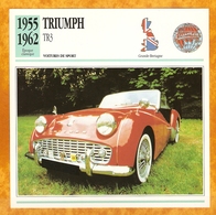 1955 TRIUMPH TR3 TR 3 - OLD CAR - VECCHIA AUTOMOBILE -  VIEJO COCHE - ALTES AUTO - CARRO VELHO - Voitures